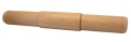 Rohrverbinder in Buche ged�mpft, Rohr 42,4/2,0 mm, lackiert